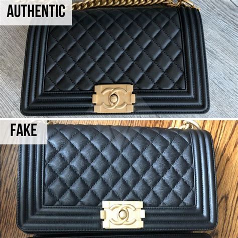 how to spot fake chanel boy bag|authentic copy of chanel handbags.